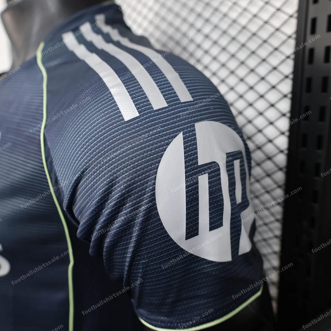2025/2026 Player Version Real Madrid Away Football Shirt - Detail 4