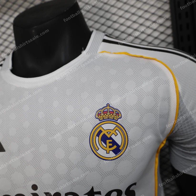 2025/2026 Player Version Real Madrid Home Football Shirt 1:1 - Detail 4
