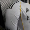 2025/2026 Player Version Real Madrid Home Long Sleeves Football Shirt - Detail 2