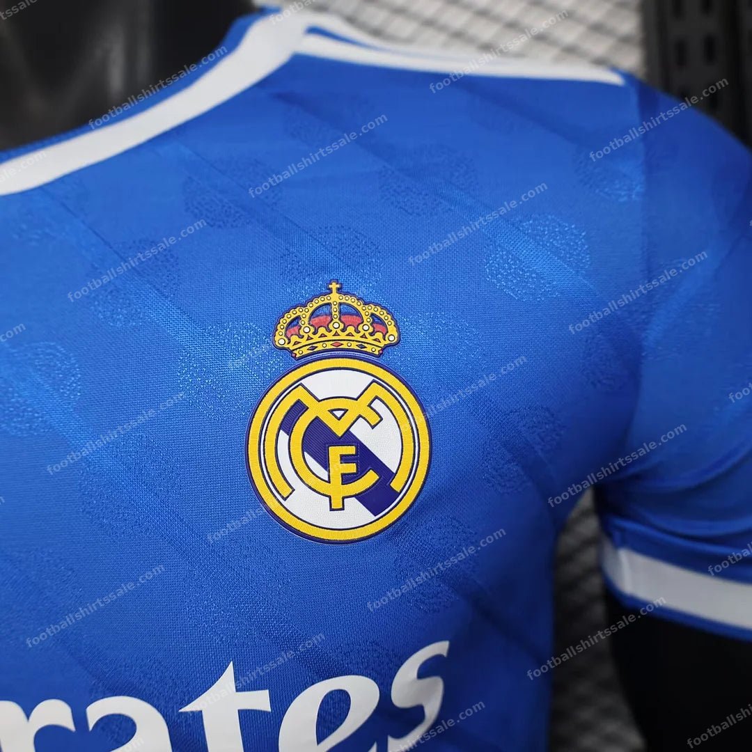 2025/2026 Player Version Real Madrid Third Away Football Shirt - Detail 4