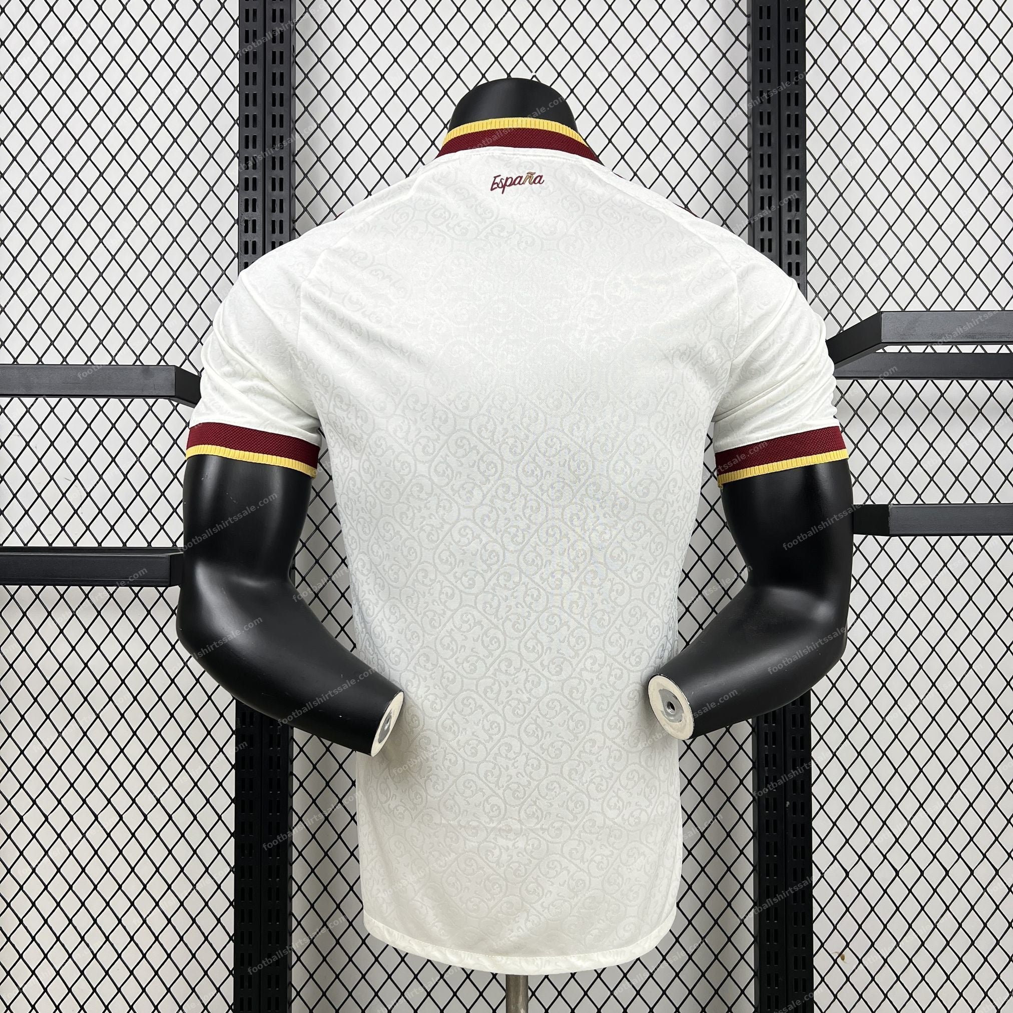 2026 Player Version Spain Home Football Shirt - Detail 1
