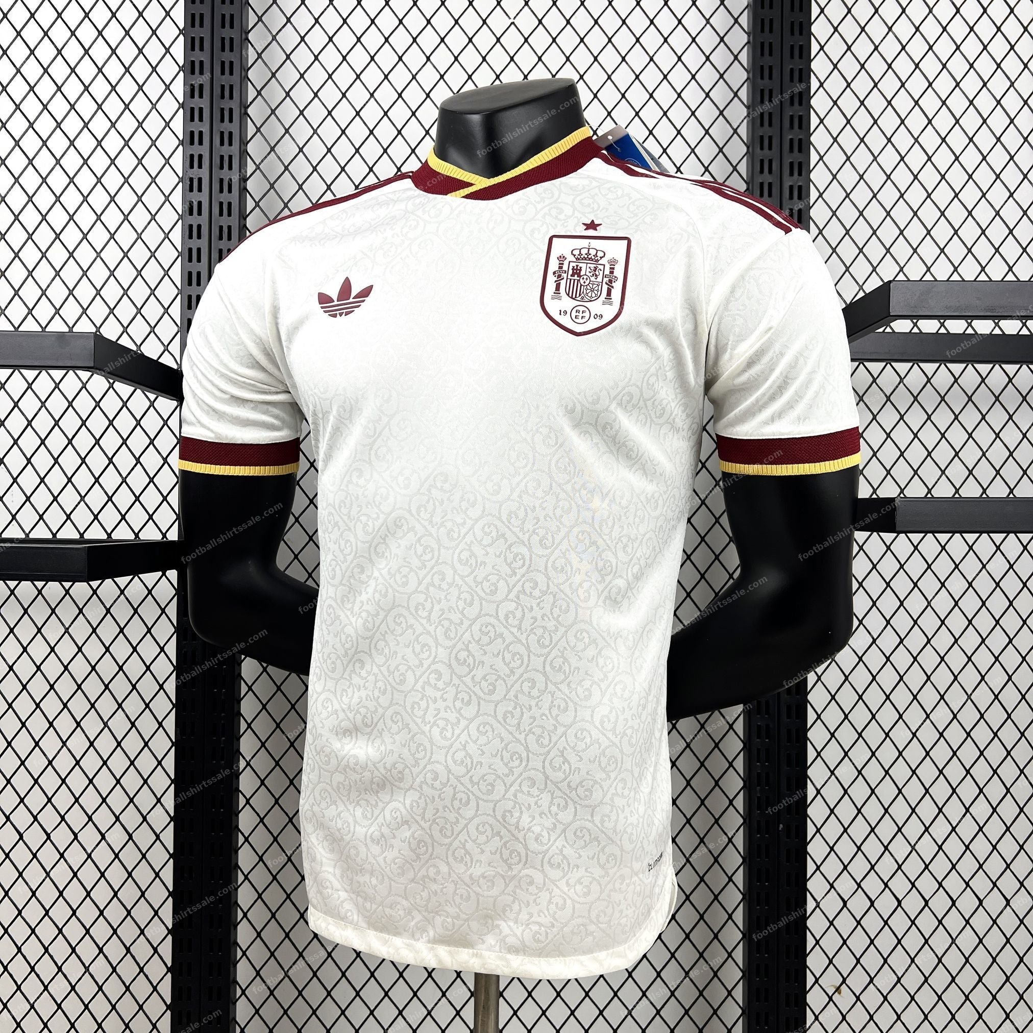 2026 Player Version Spain Home Football Shirt - Detail 2