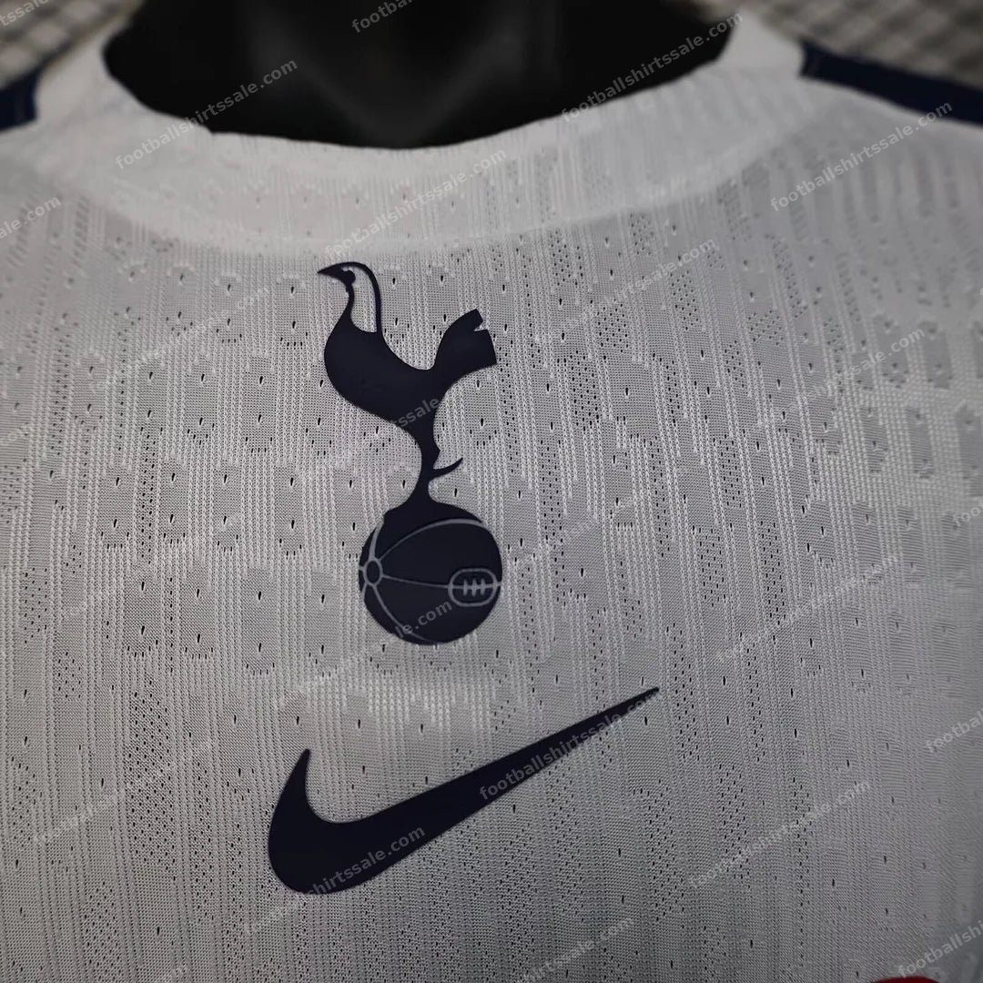 2025/2026 Player Version Tottenham Hotspur Home Football Shirt - Detail 3