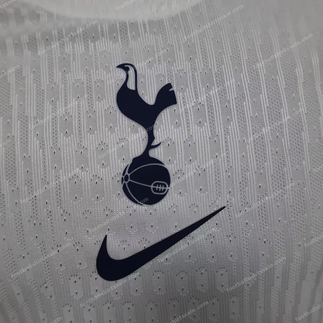 2025/2026 Player Version Tottenham Hotspur Home No Sponsor Football Shirt - Detail 3