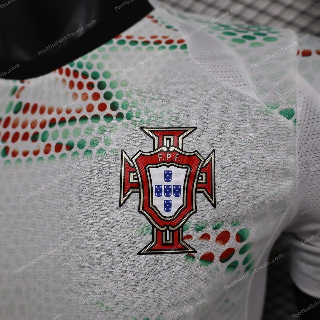 2025 Portugal Away Football Shirt 1:1 Thai Quality – Player Version - Detail 4