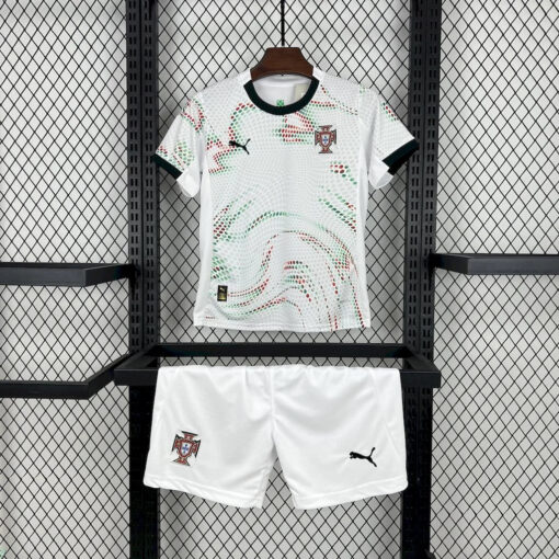 2025 Portugal Away Football Shirt Kids Size 1:1