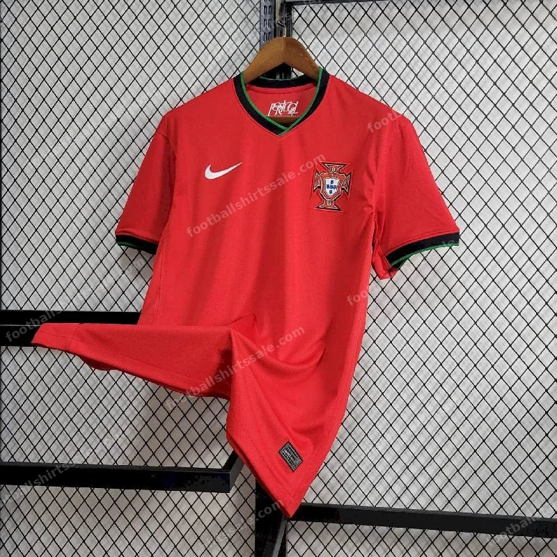 2024 Portugal Home Football Shirt 1:1 Thai Quality - Detail 2
