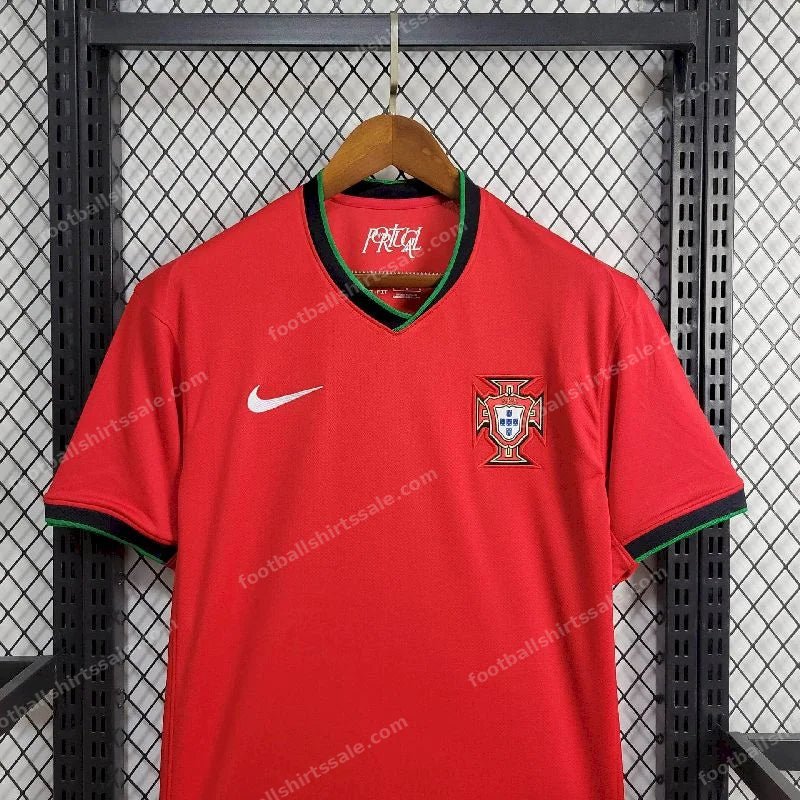 2024 Portugal Home Football Shirt 1:1 Thai Quality - Detail 3