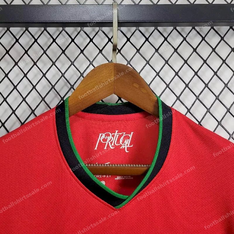 2024 Portugal Home Football Shirt 1:1 Thai Quality - Detail 4