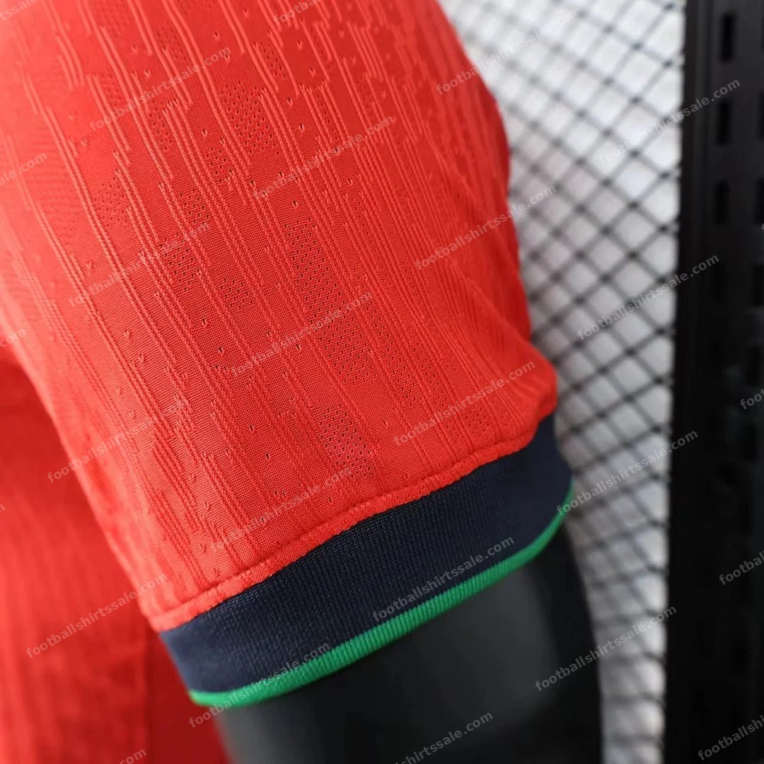 2024 Portugal Home Football Shirt 1:1 Thai Quality – Player Version - Detail 4