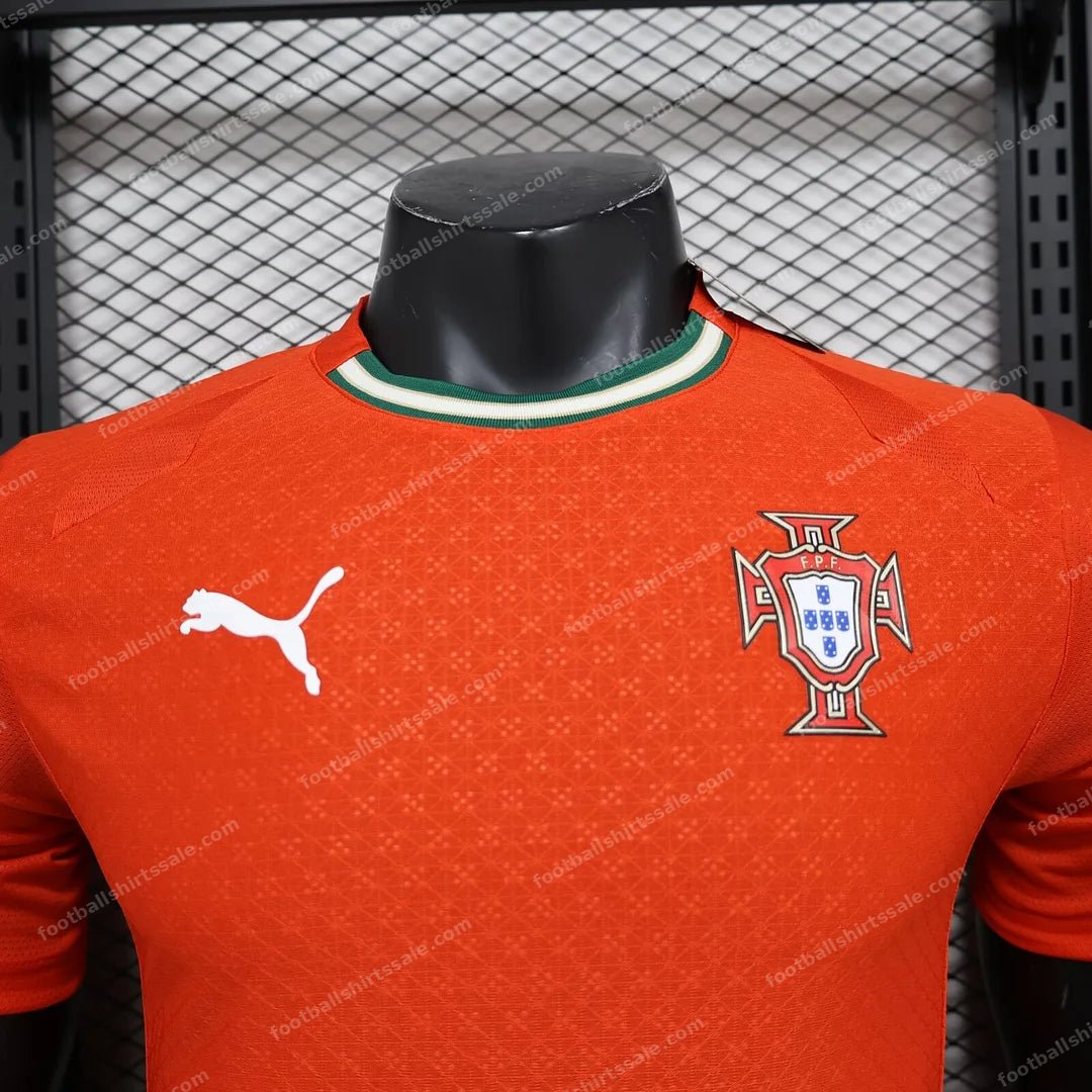 2025 Portugal Home Football Shirt 1:1 Thai Quality – Player Version - Detail 2