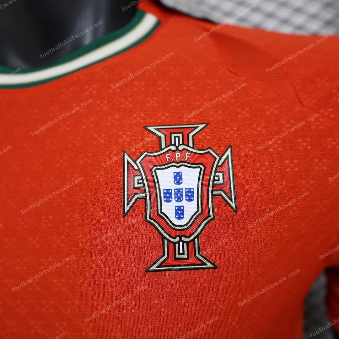 2025 Portugal Home Football Shirt 1:1 Thai Quality – Player Version - Detail 4
