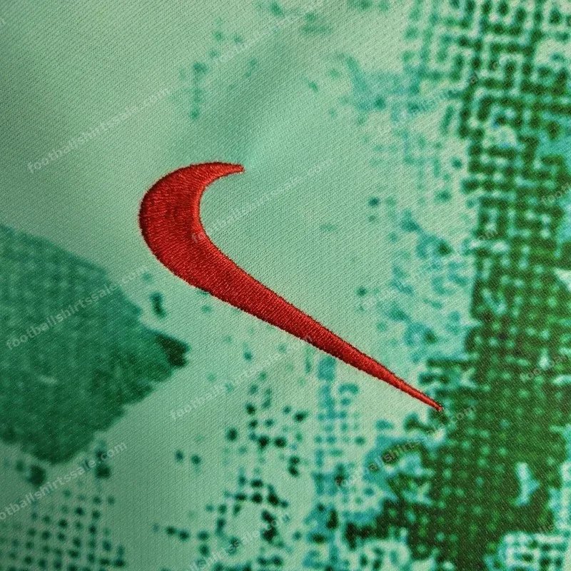 2023/2024 Portugal Pre-Match Training Football Shirt - Detail 6