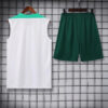2024 Portugal Pre-match Training White Jersey+Shorts 1:1 Thai Quality - Detail 1