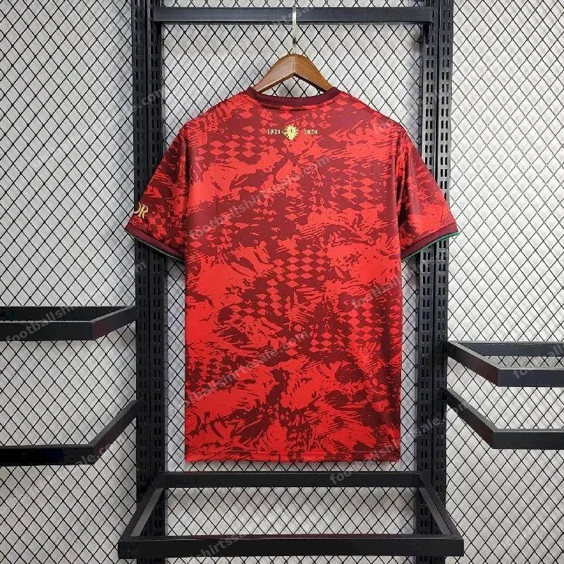 2024 Portugal Special Edition Red Football Shirt 1:1 Thai Quality - Detail 1