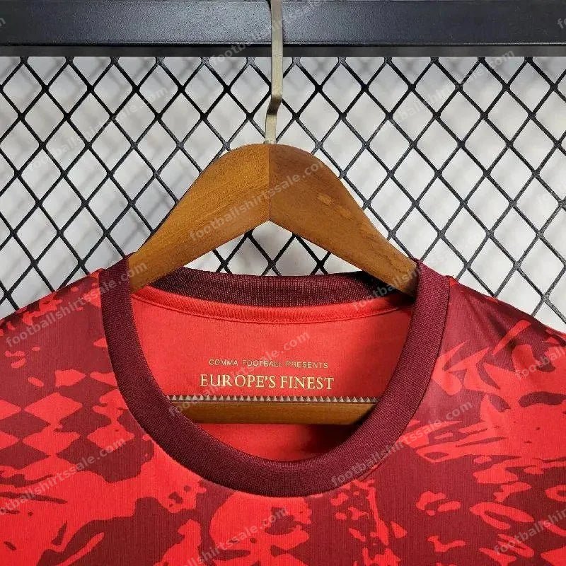 2024 Portugal Special Edition Red Football Shirt 1:1 Thai Quality - Detail 3