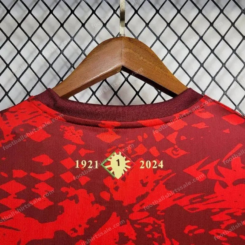 2024 Portugal Special Edition Red Football Shirt 1:1 Thai Quality - Detail 4