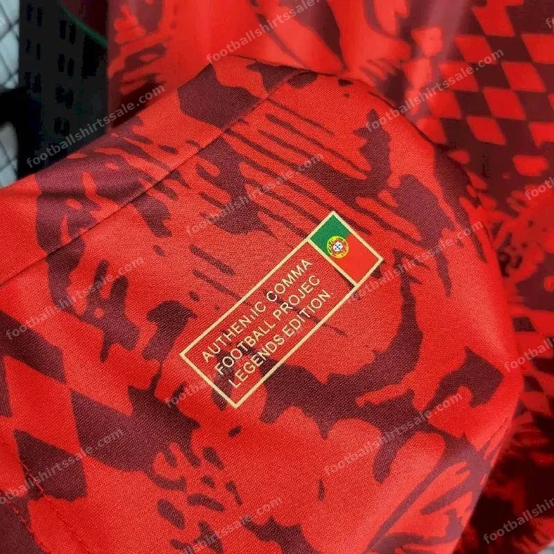 2024 Portugal Special Edition Red Football Shirt 1:1 Thai Quality - Detail 8