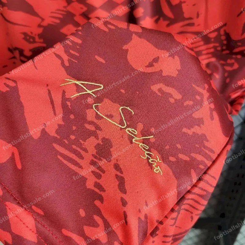 2024 Portugal Special Edition Red Football Shirt 1:1 Thai Quality - Detail 9