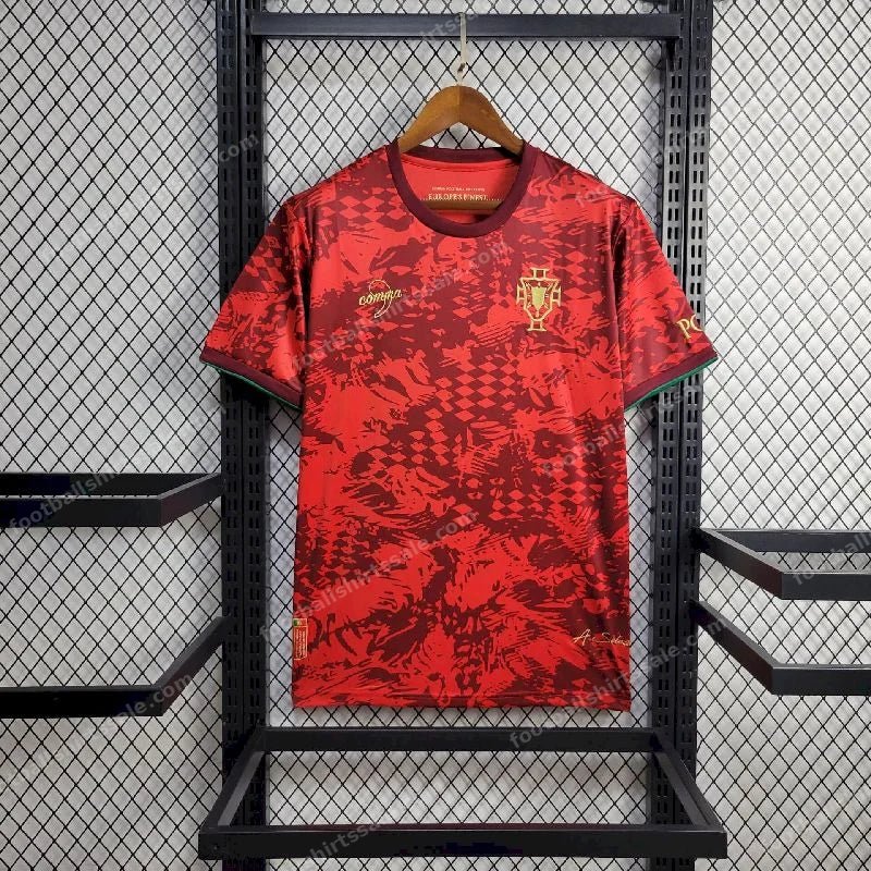 2024 Portugal Special Edition Red Football Shirt 1:1 Thai Quality