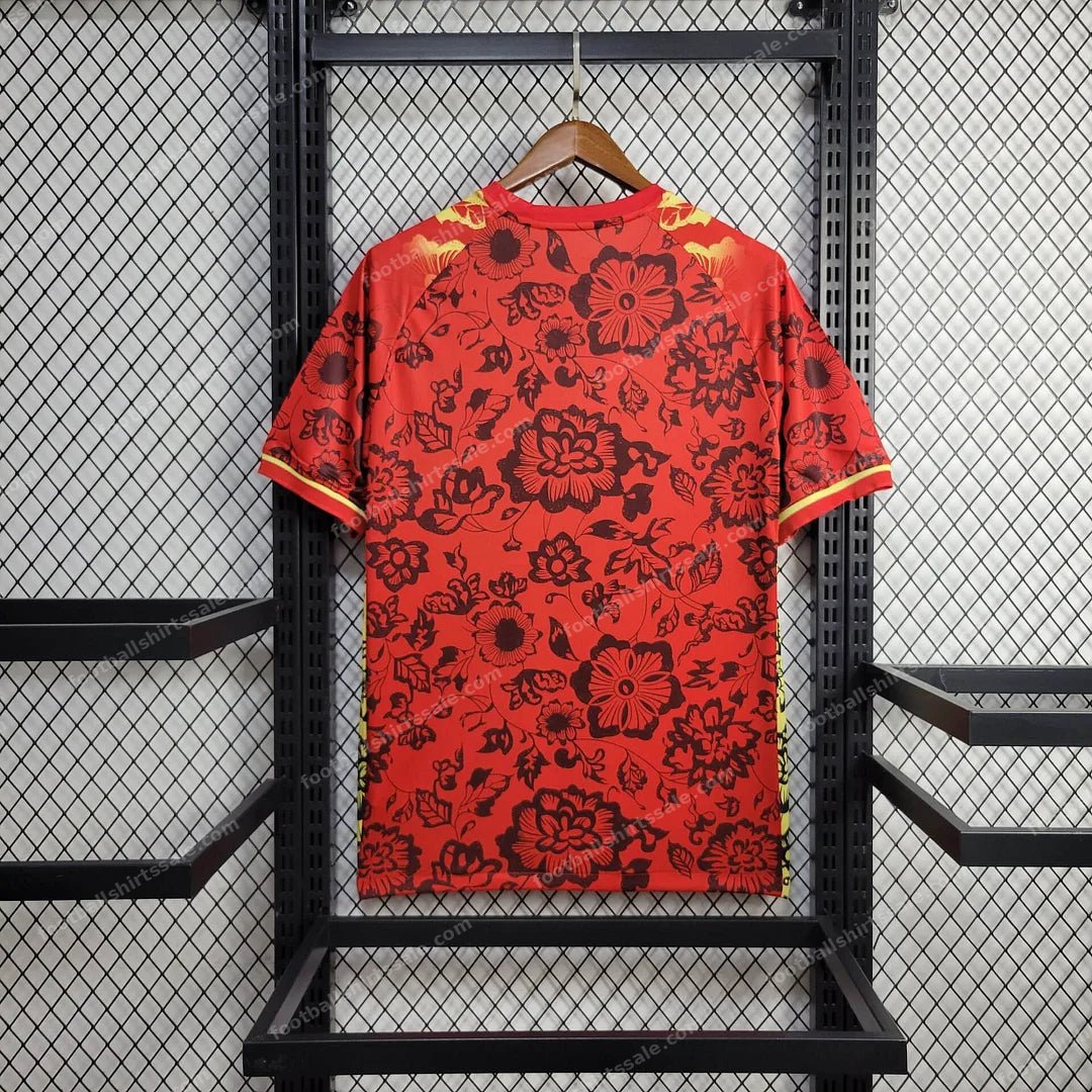 2025/2026 Portugal Special Rose Edition Football Shirt - Detail 1