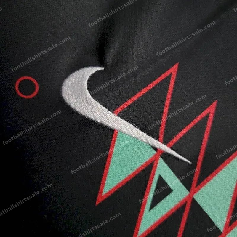 2024 Portugal Training Wear Black Football Shirt 1:1 Thai Quality - Detail 6