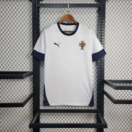 2025 Portugal Training Wear Football Shirt White