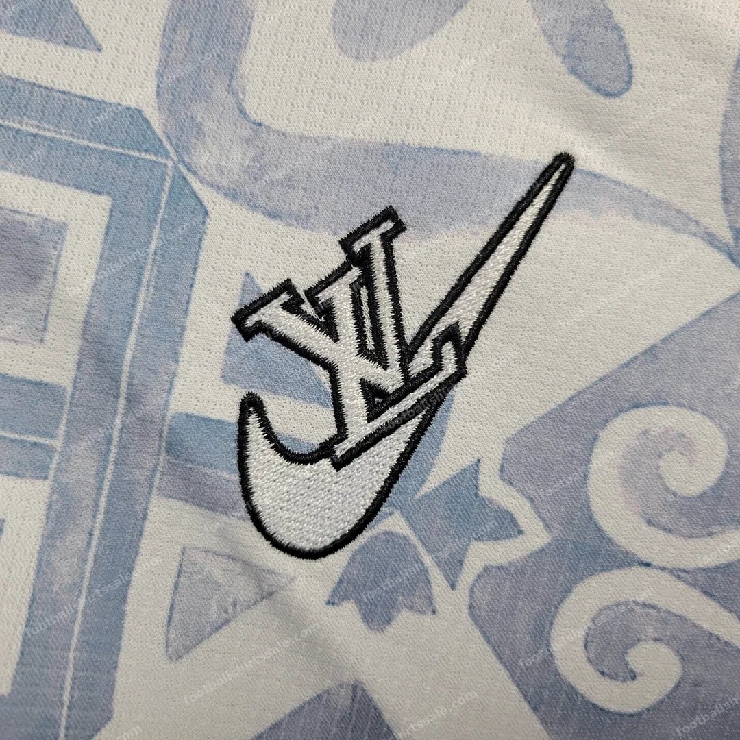 2025 Portugal Vuitton Limited Edition Football Shirt - Detail 2