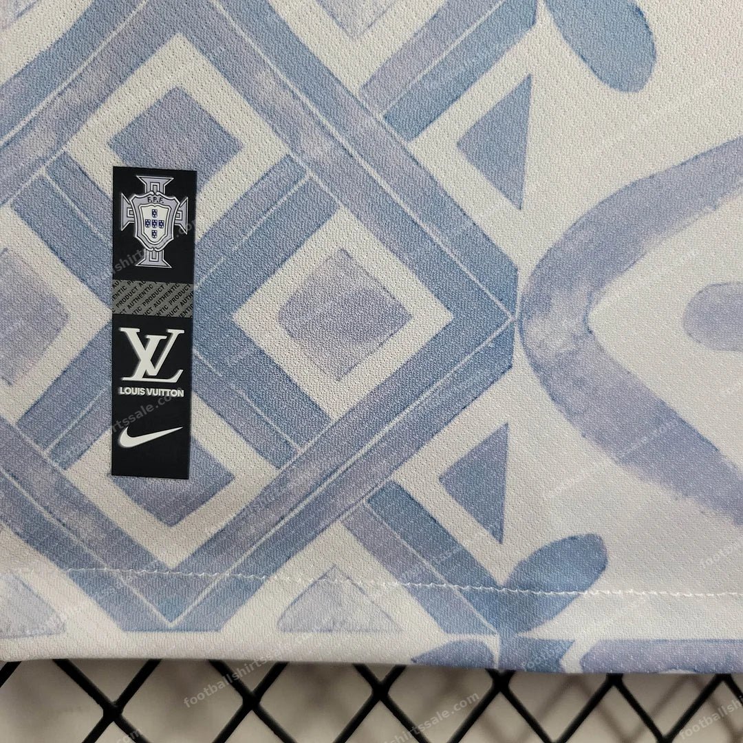 2025 Portugal Vuitton Limited Edition Football Shirt - Detail 5