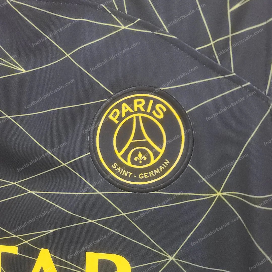 2022/2023 Psg Paris Saint-Germain Fourth Away Football Shirt - Detail 4