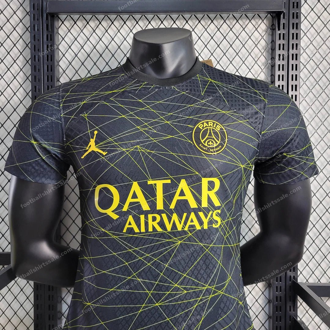 2022/2023 Psg Paris Saint-Germain Fourth Away Football Shirt – Player Version - Detail 2