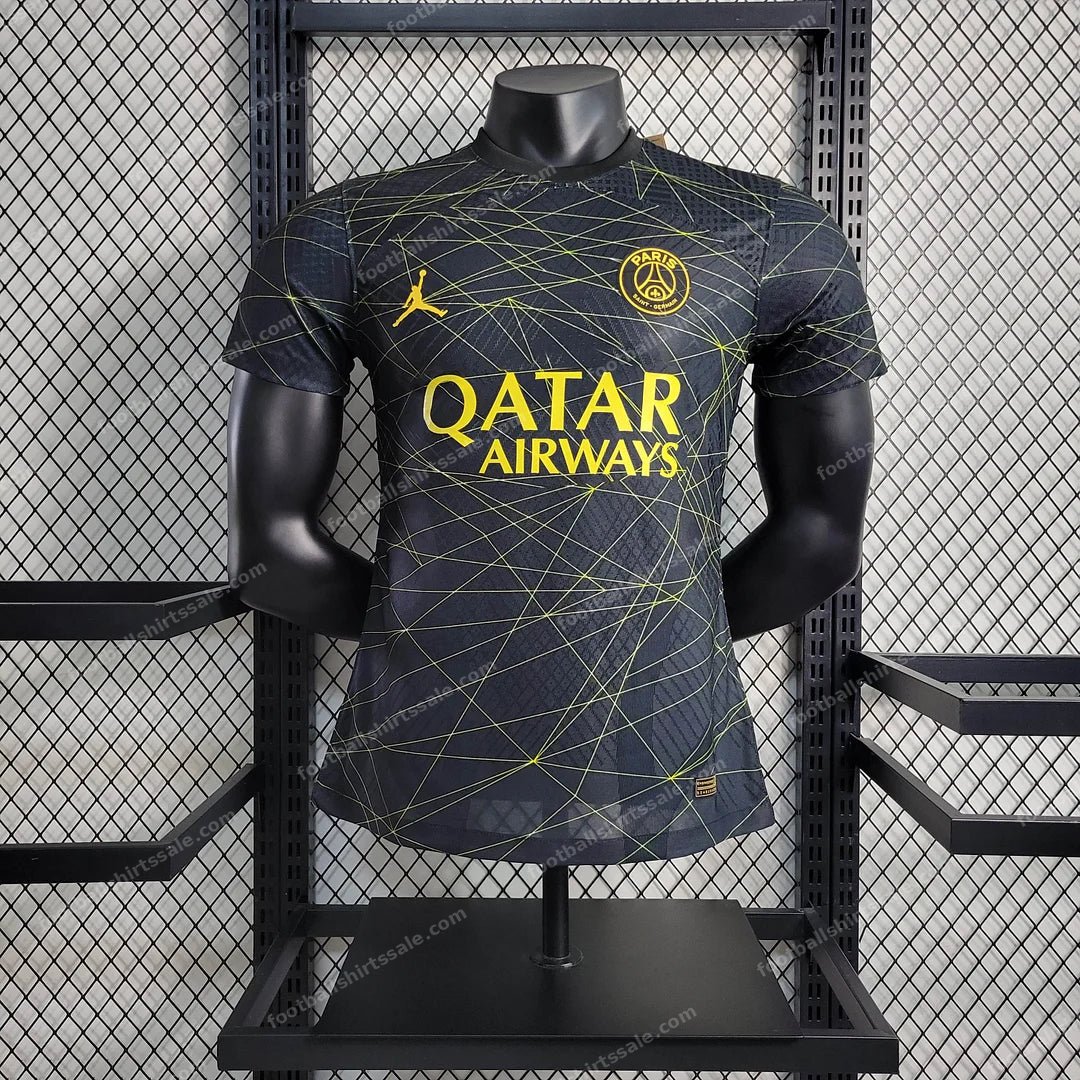 2022/2023 Psg Paris Saint-Germain Fourth Away Football Shirt – Player Version