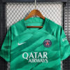 2023/2024 Psg Paris Saint-Germain Goalkeeper Green Football Shirt - Detail 3