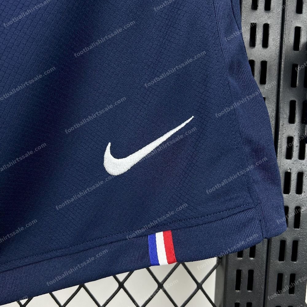 2025/2026 PSG Paris Saint-Germain Home Shorts - Detail 3