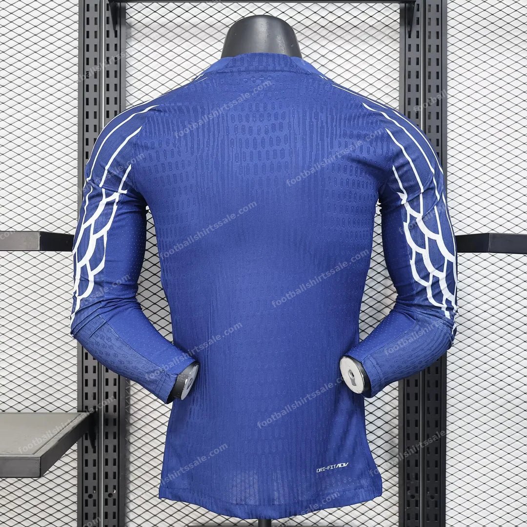 2024/2025 Psg Paris Saint-Germain Long Sleeve Fourth Away Player Version Jersey - Detail 1