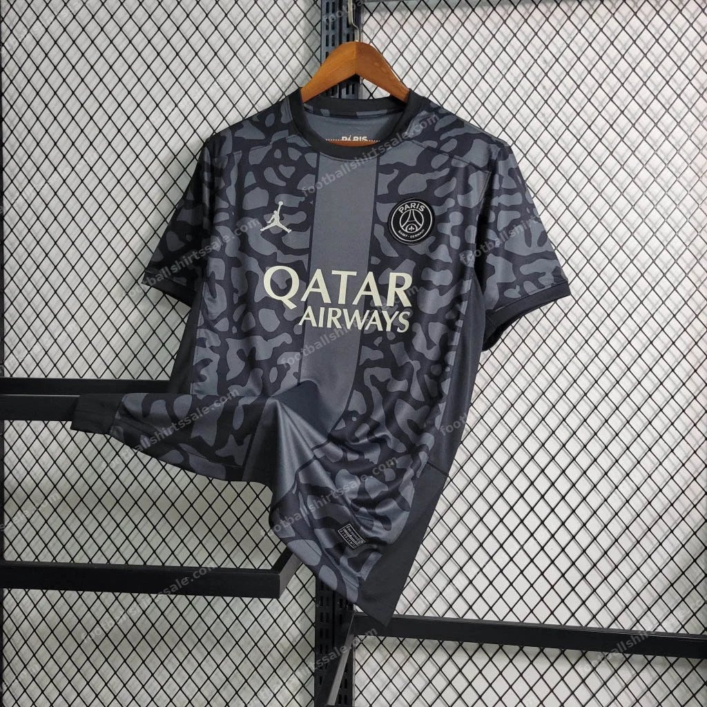 2023/2024 Psg Paris Saint-Germain Third Away Football Shirt - Detail 3