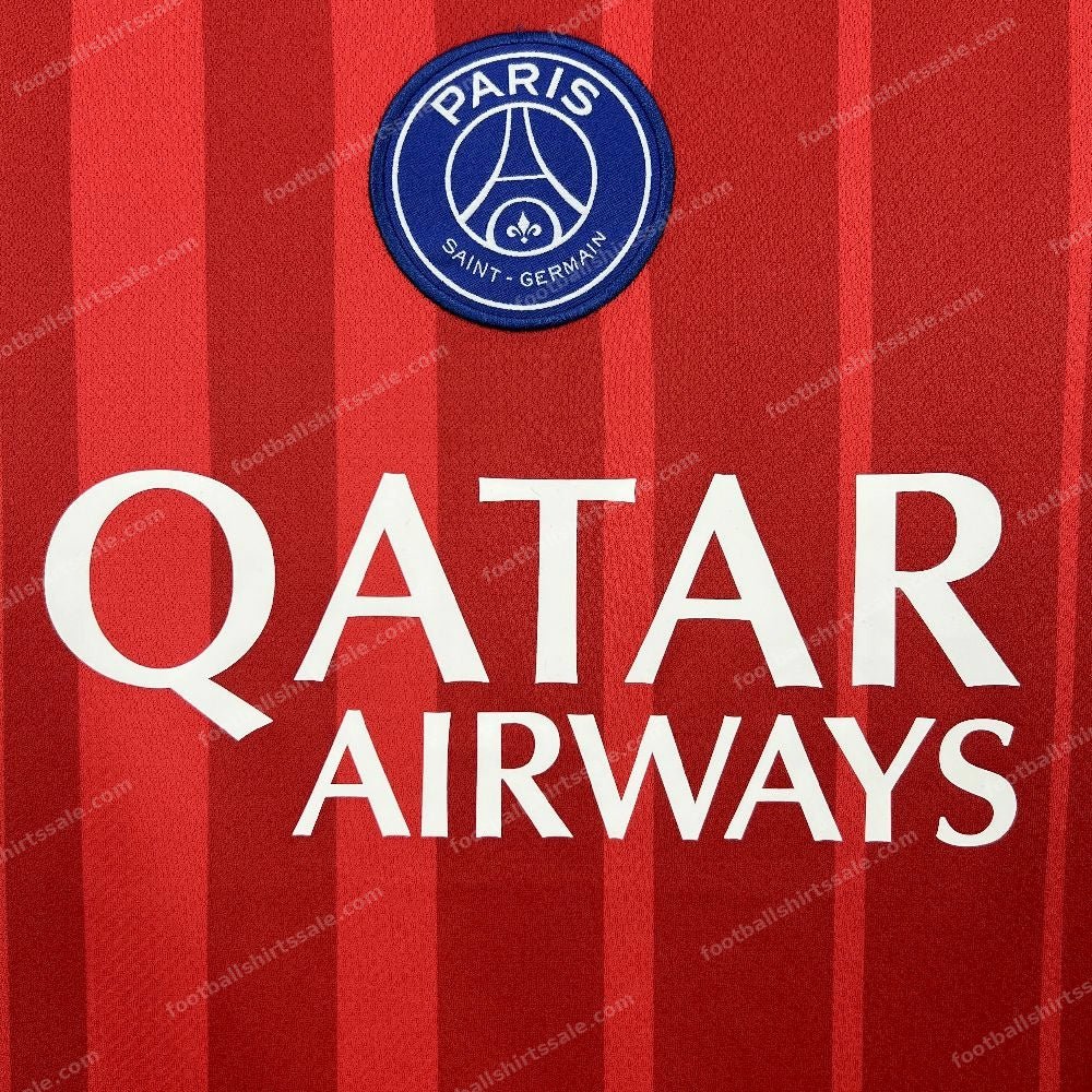 2025/26 PSG Paris Saint-Germain Third Away Football Shirt - Detail 4