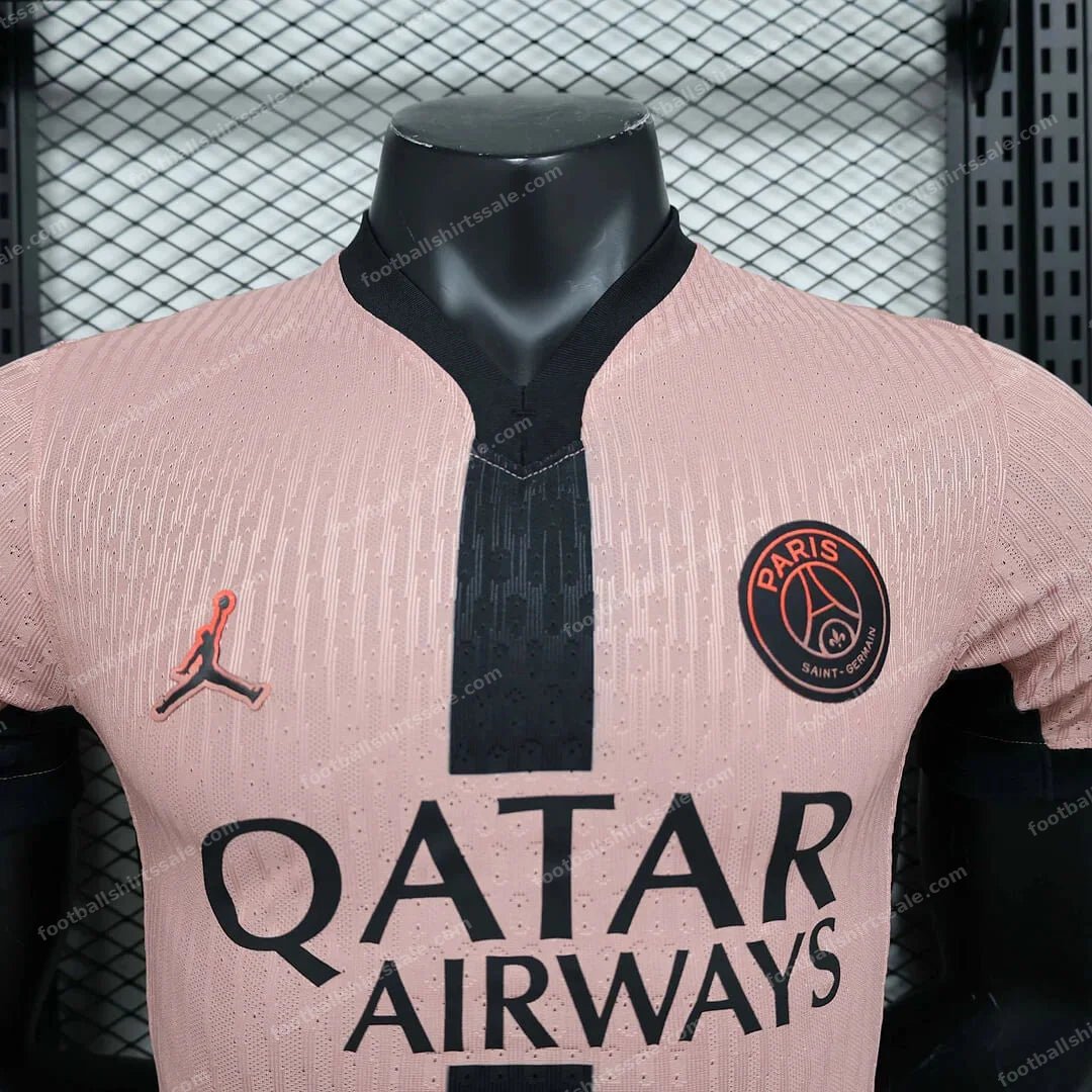 2024/2025 Psg Paris Saint-Germain Third Away Football Shirt – Player Version - Detail 2