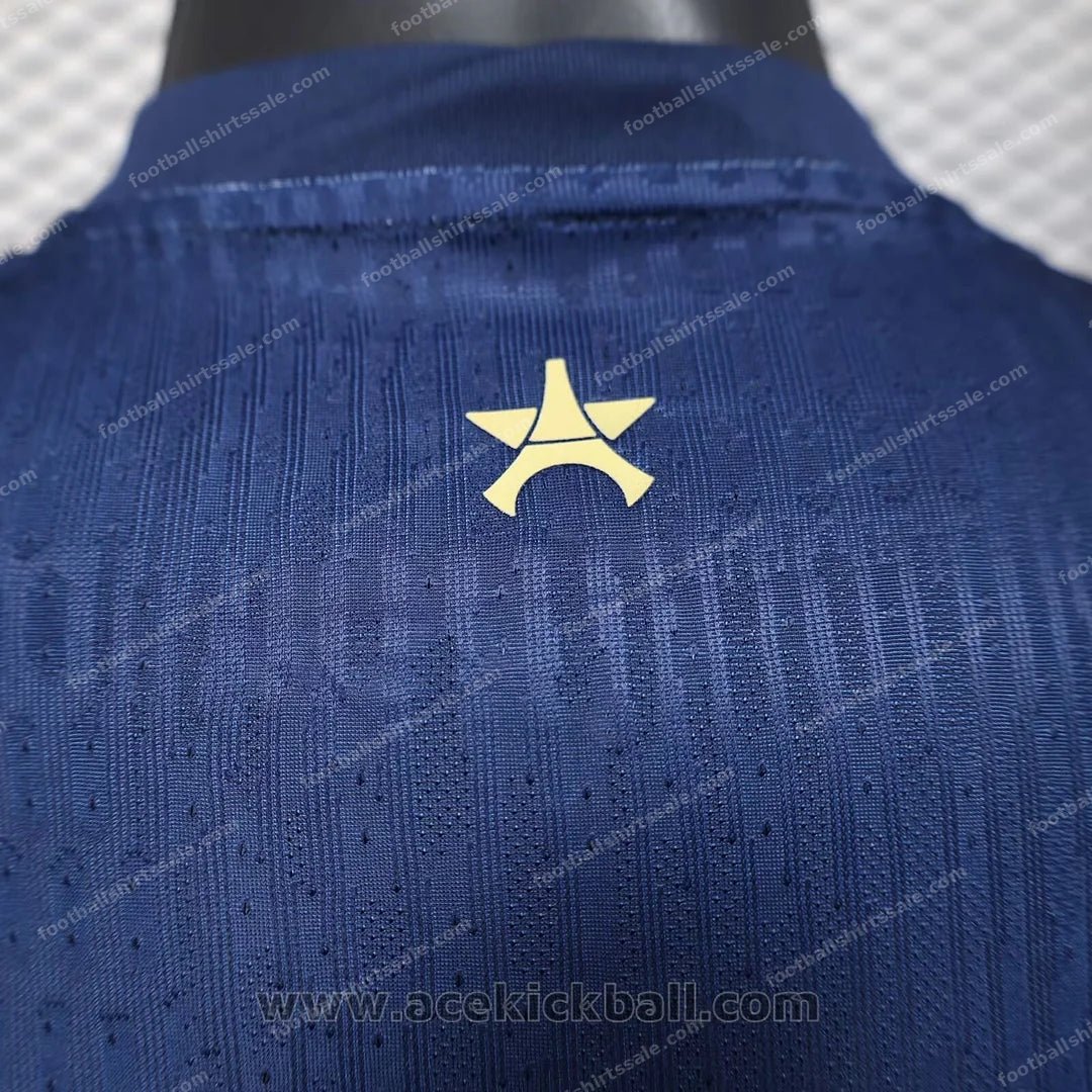 2025/2026 PSG Player Version Paris Saint-Germain Home Champions League Edition Football Shirt - Detail 5