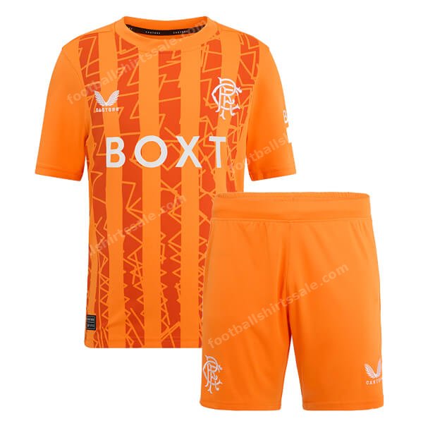 Rangers Home Goalkeeper Kids Kit 24/25