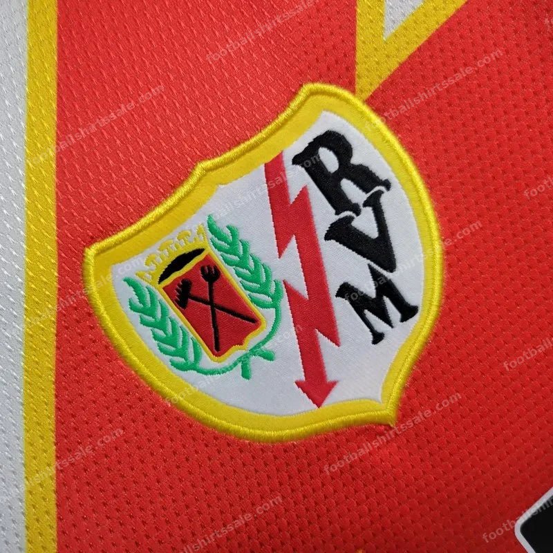 2023/2024 Rayo Vallecano Home Football Shirt - Detail 7