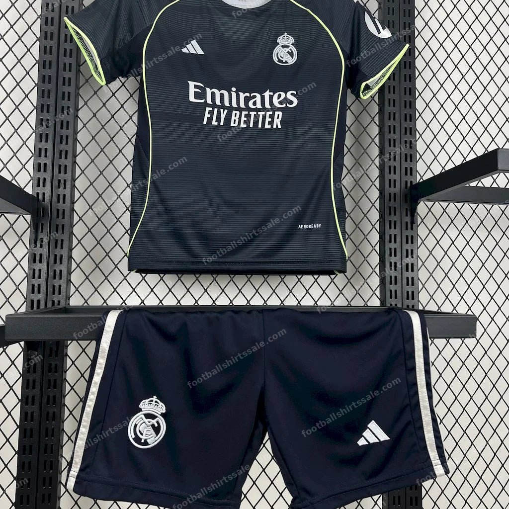 2025/2026 Real Madrid Away Football Shirt Kids Size - Detail 2