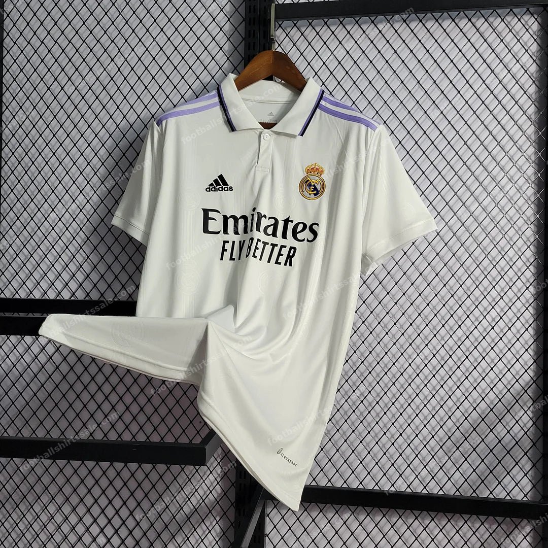 2022/2023 Real Madrid Football Shirt Home - Detail 2