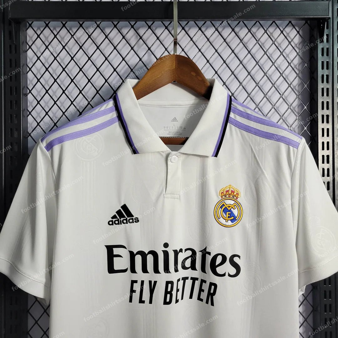 2022/2023 Real Madrid Football Shirt Home - Detail 3