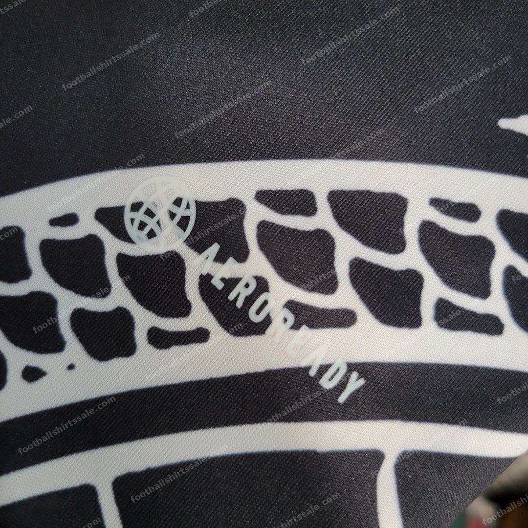 2023/2024 Real Madrid Chinese Dragon Black Football Shirt - Detail 6