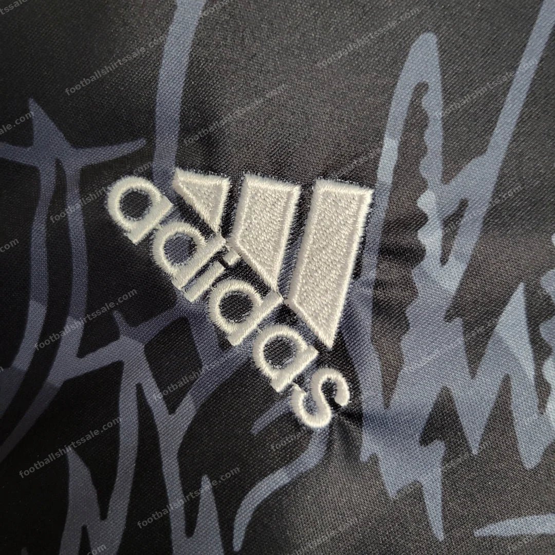 2023/2024 Real Madrid Chinese Dragon Black Football Shirt - Detail 8