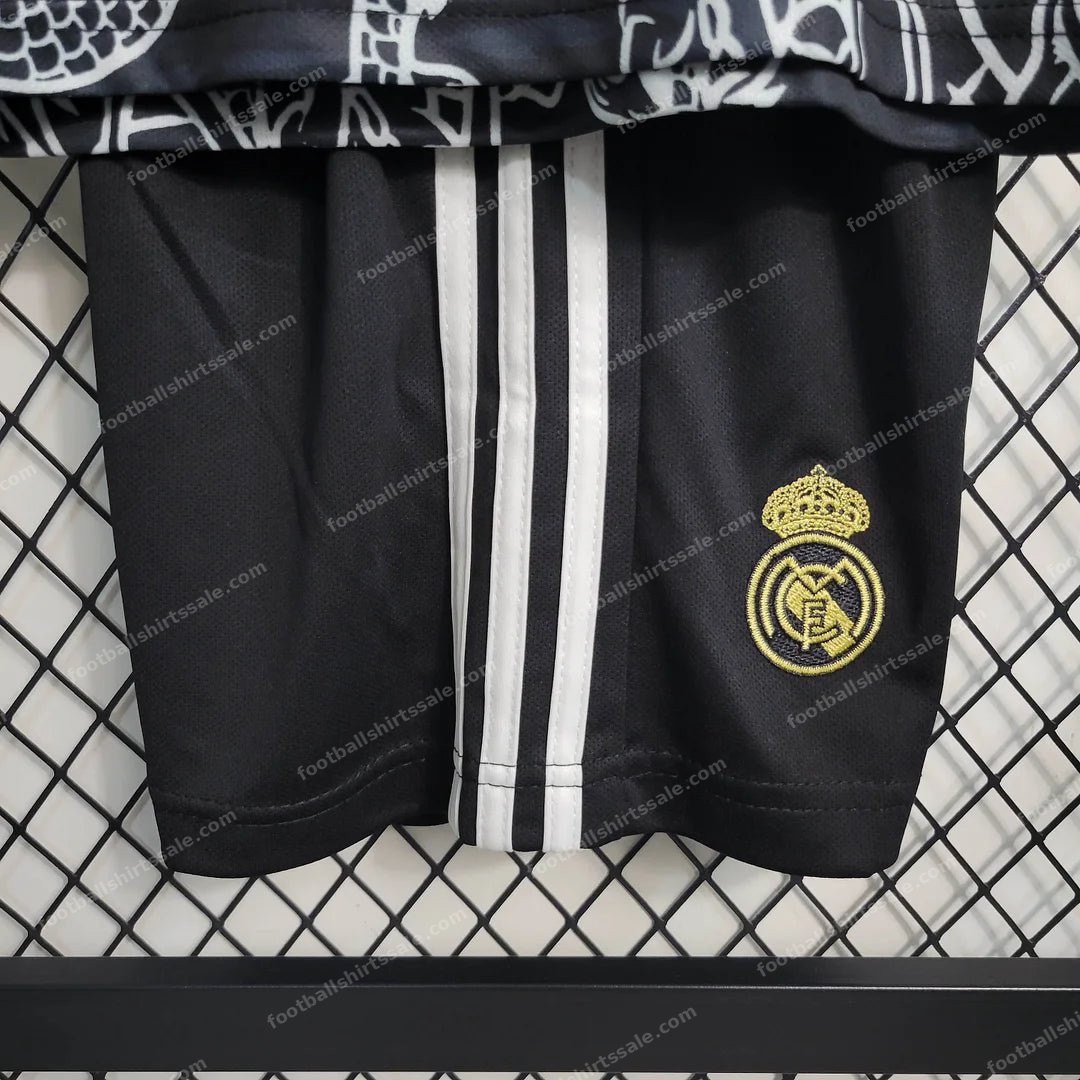 2023/2024 Real Madrid Chinese Dragon Football Shirt Kids Size - Detail 6