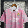 2023/2024 Real Madrid Chinese Dragon Pink Football Shirt - Detail 3