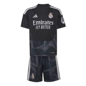 Real Madrid Goalkeeper Kids Kit 25/26 - Black