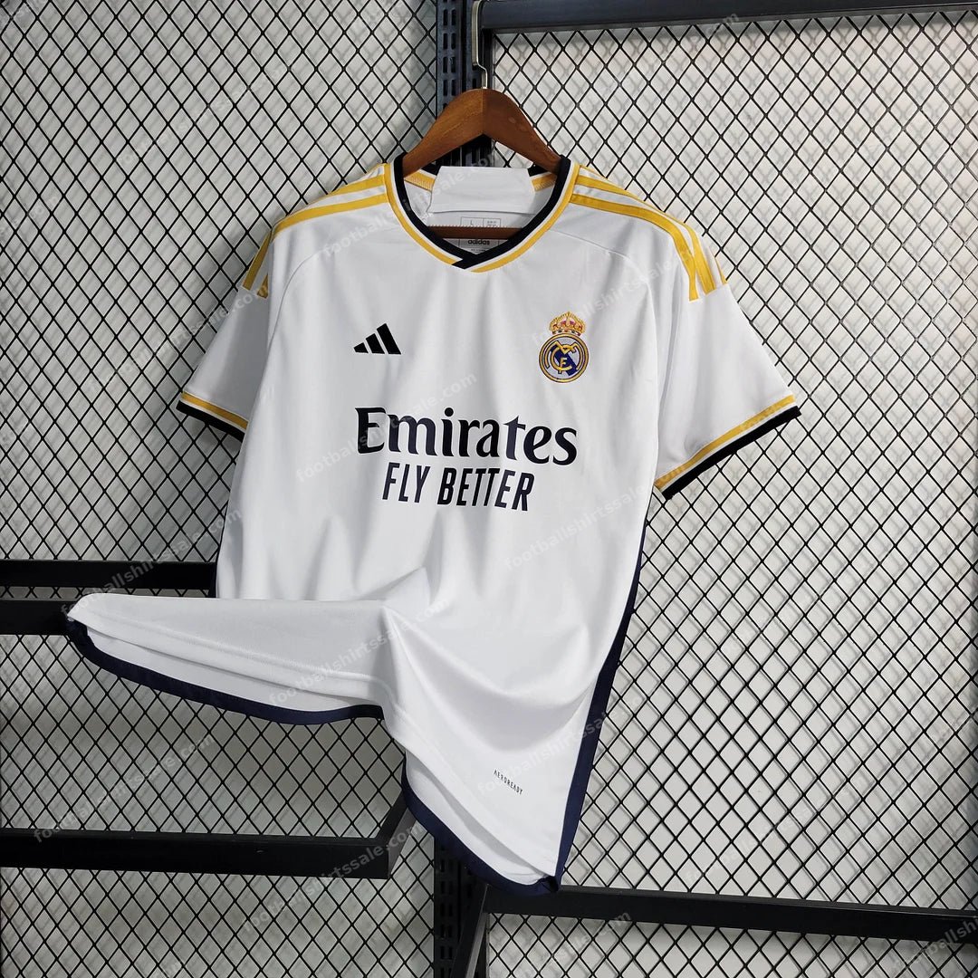 2023/2024 Real Madrid Home Football Shirt - Detail 2